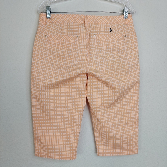 Nivo Sport Orang Golf Bermuda Shorts Size 6 - Picture 4 of 9